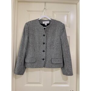 rena rowan women wool blazer size 12